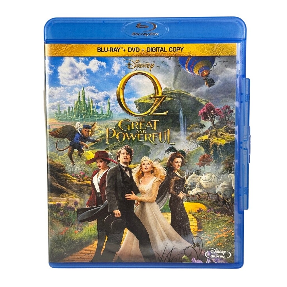 Oz The Great and Powerful Blu Ray‎ DVD Digital Copy 3 Disc Set